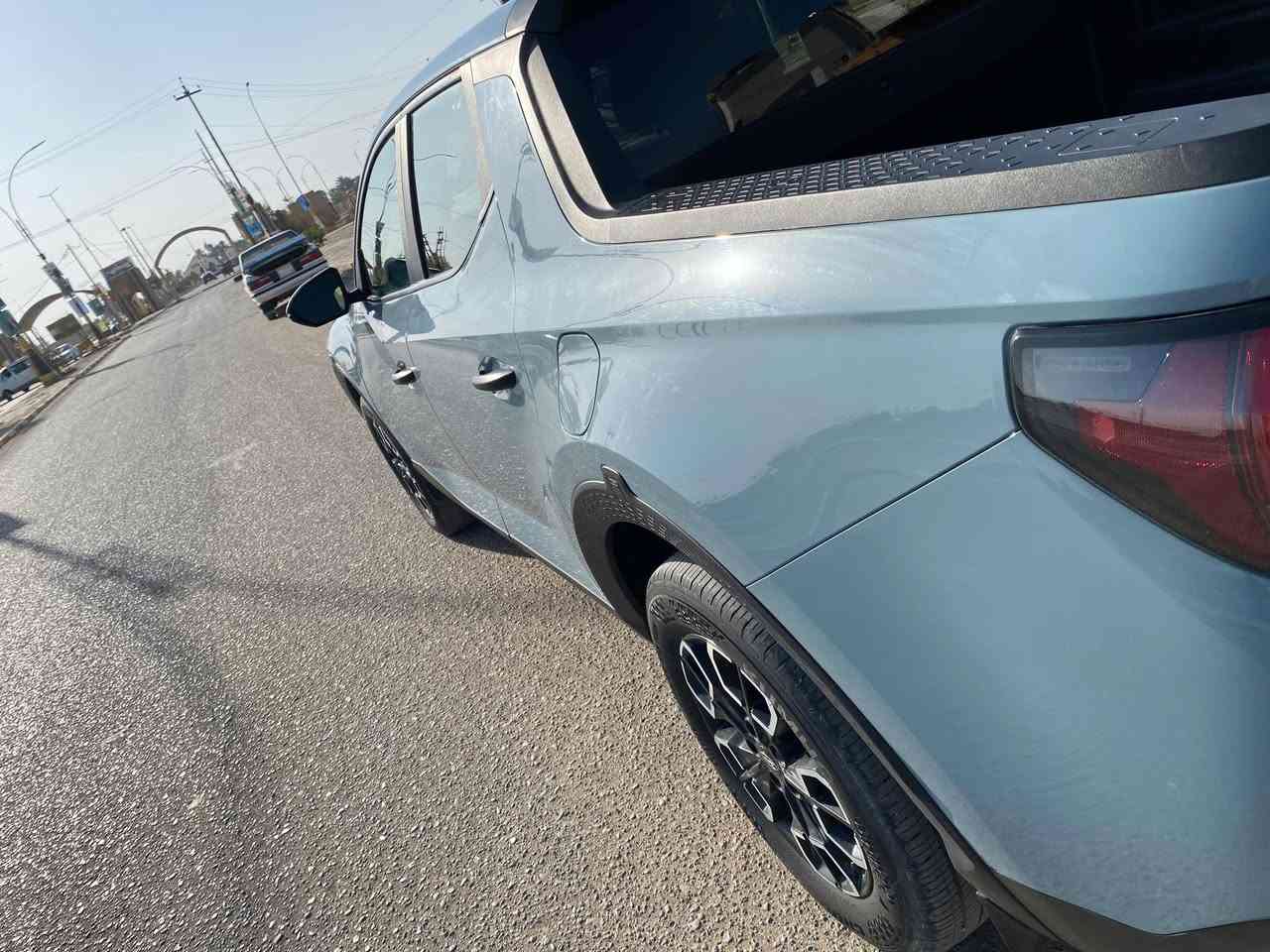 السلام عليكم 
هيونداي سنتا كروز 2022
مكينة 2500
صبغ طرف البنيد والجاملغ
بدون ايرباك بدون دواخل 
رقم بغداد باسمنا
سيارة جاهزة
السعر المطلوب 168 ورقة
للاتصال ***********

