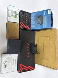 يا الله السلام عليكم شاشة وmini pc وكيبوردات وجوستكات وdrive وماوس وسم...