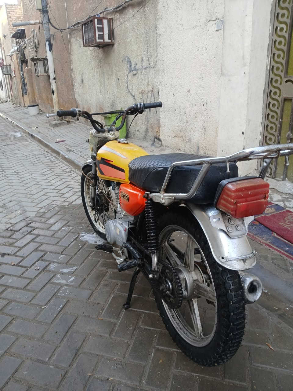 سلام عليكم متاح دراجه ايراني موديل 22 اربعه كير مكفوله من التنقيص والتبخير ضفيره كامله السعر 300 او مراوس مكاني بغداد مدينه الصدر رقمي ***********
