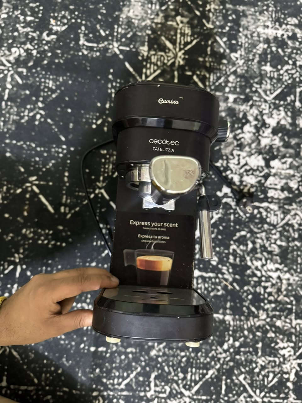 مكينة قهوة من CUMBIA CECOTEC السعر 50 الف مع التوصيل  نظافة الجهاز واضحة بالصور


**إذا كنت صاحب هذا الإعلان وتريد حذفه لأي سبب، رجاءا أرسل رسالة إلى الدعم الفني**