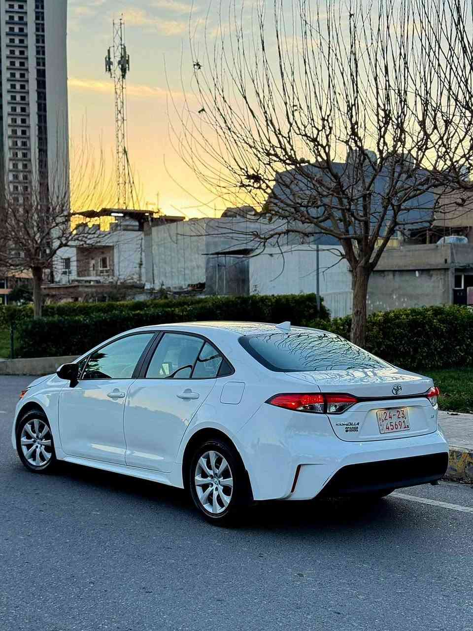 toyota crolla LE ***********
مؤديل 2024  4 هه زار رؤشتووه وه ك صفره 
مواصفات LE 
(شاشه گه وره ، ٥ رادار ، بريك به سمه ، تحديد سورعه ، لايت زينؤن ، خه تى جاده ) نيوو جاملغ سبوغ سئ شوينى بچوك PDR پشت و بيش كه بس هه موو شتيكى به شه رت ( گيروو مكينه تبريد ، رادار به رد بلادي ) هموو شتي شريكه يه )*********** أربيل, العراق
