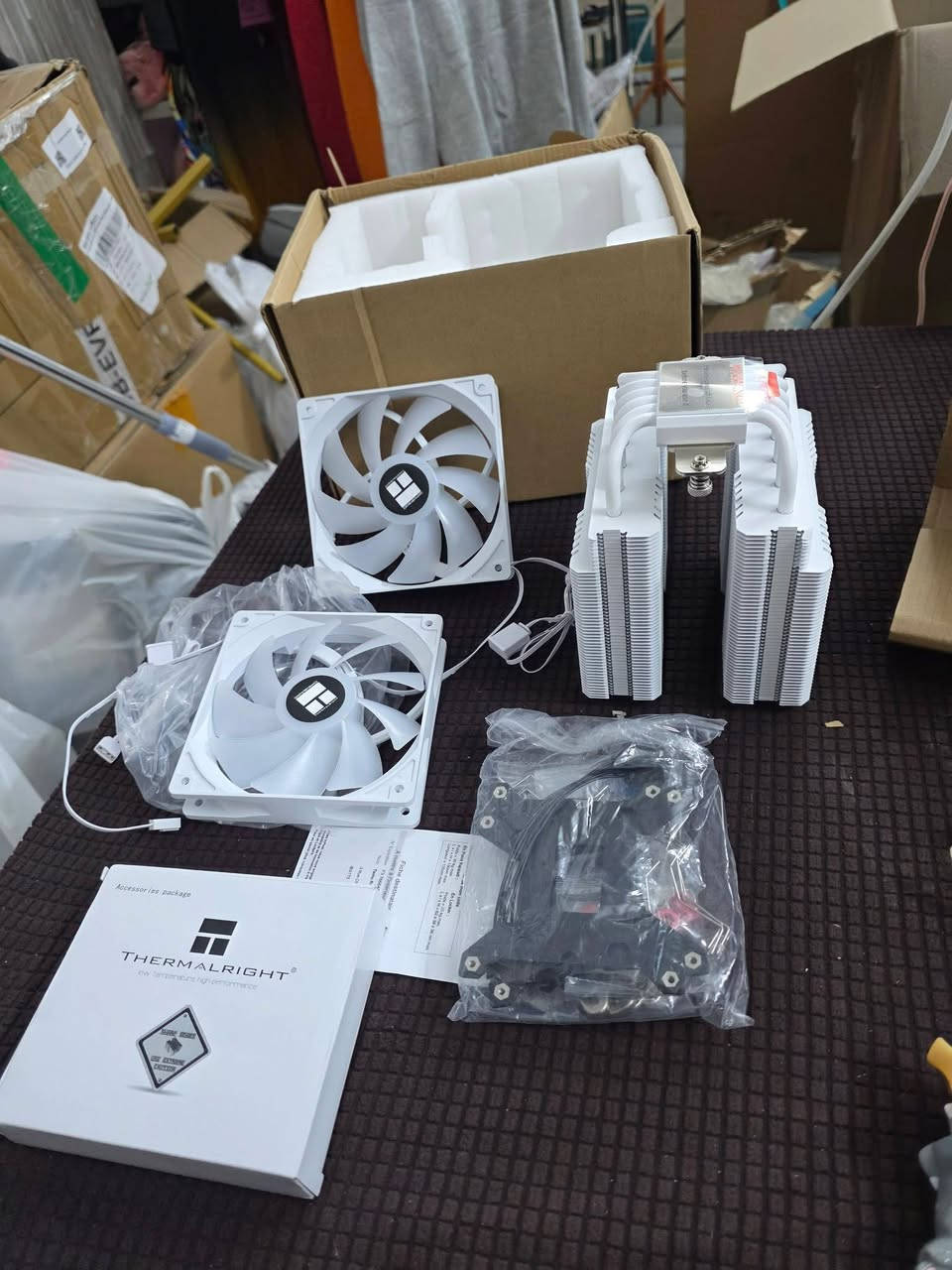 مرحبا شباب  مبرد ومذربورد للبيع الغراض  جدد وهاي فحص المذر بورد متوفر توصيل واذا اكو كومبو ddr4 مرتب اراوس بشرط الفحص


**إذا كنت صاحب هذا الإعلان وتريد حذفه لأي سبب، رجاءا أرسل رسالة إلى الدعم الفني**