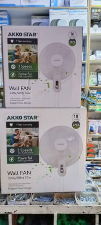 مروحه جدارية اصليه من شركه اك ستار الأسعار مناسبة جدأ 07773113102