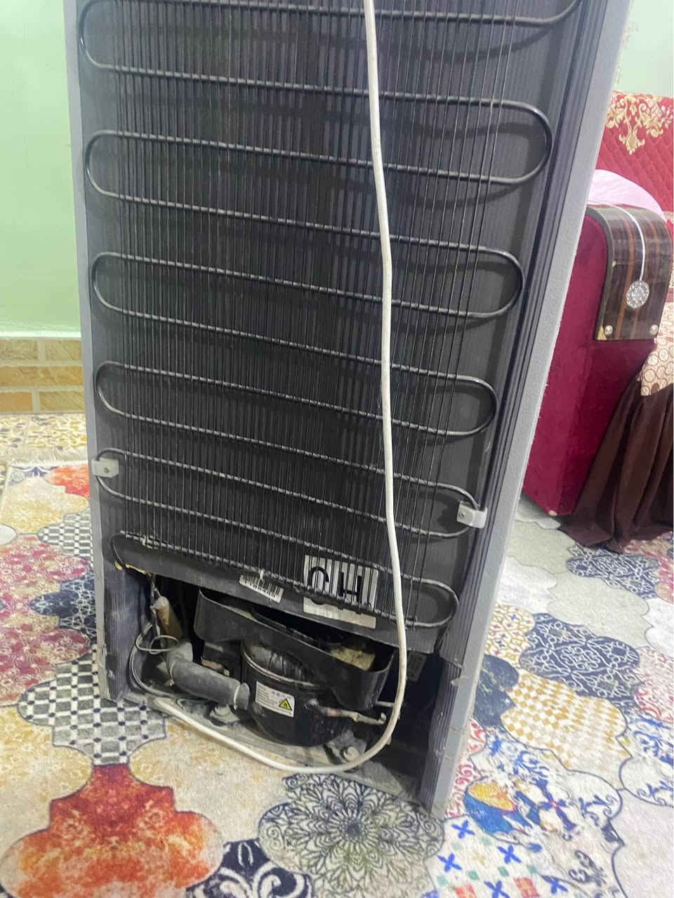 سلام عليكم متاح ثلاجه MONAKOالحجم مثل ماموضح بالصور اخت الجديده وشرط التجميد والتبريد ماداخله ابد تصليح وين متريد وديهه حتى المفتاح وياها موجود السعر 130 وبيه مجال بسيط مكاني بغداد حسينية الراشديه رقمي بي واتساب(***********)او على الخاص موجود بغداد, العراق
