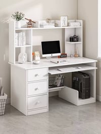 ميز دراسة خشب • 3 درج • ١٣٥×٤٥×١٠٠ سم