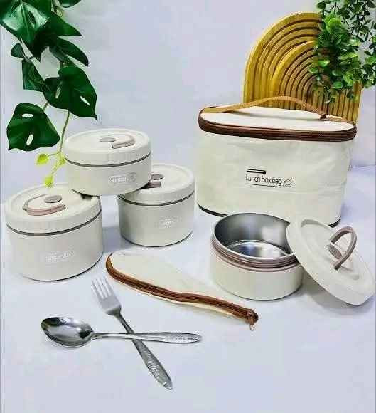 سفرطاس 4 علب دائرية مع حقيبة مبطنة للحفاظ على الطعام 🥡💛
أغطية محكمة وحقيبة مريحة للحمل 👜

مرتب، عملي، وطعامك دايمًا جاهز! 💪

يوجد خدمة توصيل لجميع المحافظات بغداد, العراق


**إذا كنت صاحب هذا الإعلان وتريد حذفه لأي سبب، رجاءا أرسل رسالة إلى الدعم الفني**