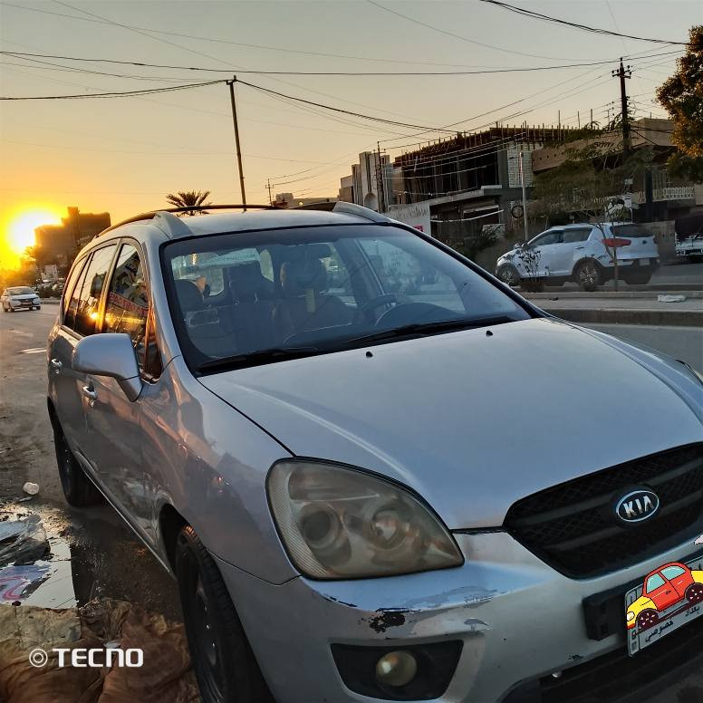 سلام عليكم كيه كارنز 7راكب موديل 2008 وارد خليجي يعني مابيه ضربه فقط مصبوغه حزام اثر جراد وللجماليه رقم بغداد بسمي تحويل ثاني يوم محرك 2000دوش شاشه تاب كامره خلفيه مكاني بغداد الكرخ بياع مقابيل مدينه العاب السيديه رقم الهاتف ‏‪***********
