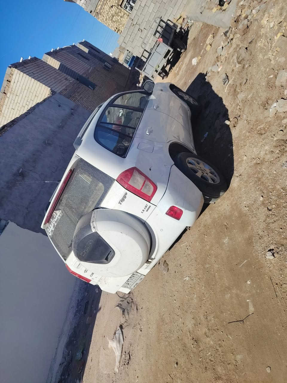 سلام عليكم تيكو موديل 13 مال مصرف رقم ألماني سنويه كرتونيه محوره كير ومحرك كامري سياره تنضح دهن وهاذا سبب طلع صوت بل محرك ما اعرف لا موديه ولا شايف لعطل تمشي عديادي من شغله وتمشي بيه صوته ناعم. بس من دوس بأنزين طلع صوت كدام عينك كشره تخم تاير نضاف حيل حداديه حلوه مثل ما شفت داخل جام وكف عدي اربعتهن ابيع هل موجود كوم حديد كير حلو ما بي شي اتو سعره 20 وبيه مجال للي يتعنه من بعيد وعيد مره ثانيه كوم حديد راعي ما اندل ولا ادري شكد مطلوبه الله شاهد لعنوان ميسان لعماره مقابيل طاقه ابو رمانه  حته لو مراوس بي سياره ***********
