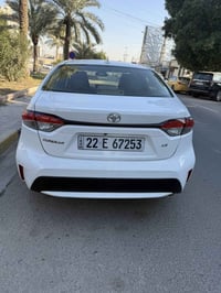 كورلا  موديل 20شكل 21 LE سياره بسمي حادثها جاملغ وربع بنيد بدون دواخل ...