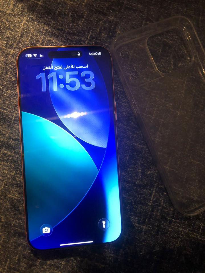 ايفون 17شريحة اكترونية بعدة جديد عدد دورات 8بعدة بضمان جهاز جديد ذاكره 228 لاستفسار *********** لزكة اصليه
