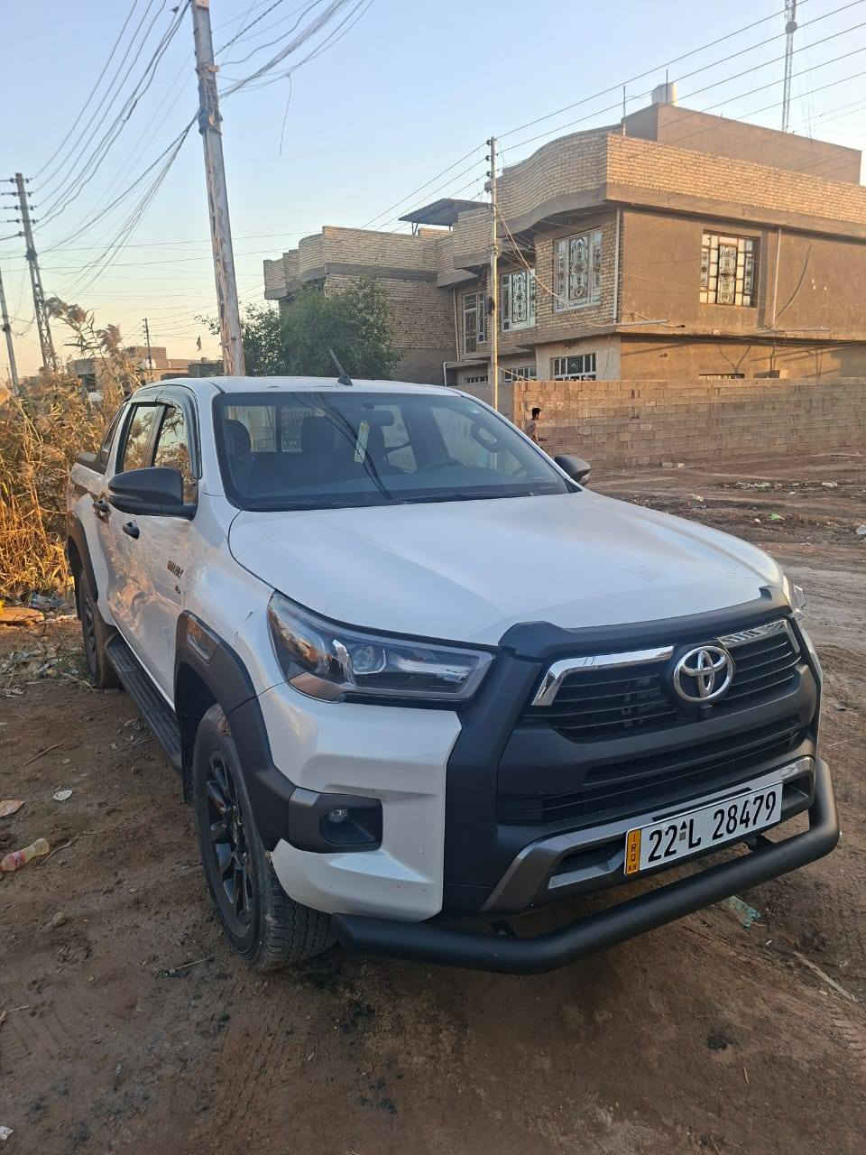 السلام عليكم هايلوكس 2025
 زيرو ادفنجر سعودي أصلي
 منفاخ هوأ دبل سنتر لوك
6 سلندر  سيارة مكفولة كفالة عامة
السعر 440 ورقة 4 شدات و40
مكان السياره بغداد بسماية
***********
***********
