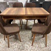 ٦كراسي ١٤٠×٨٠ • ٤كراسي ١٢٠×٨٠ • رجل خشب زان