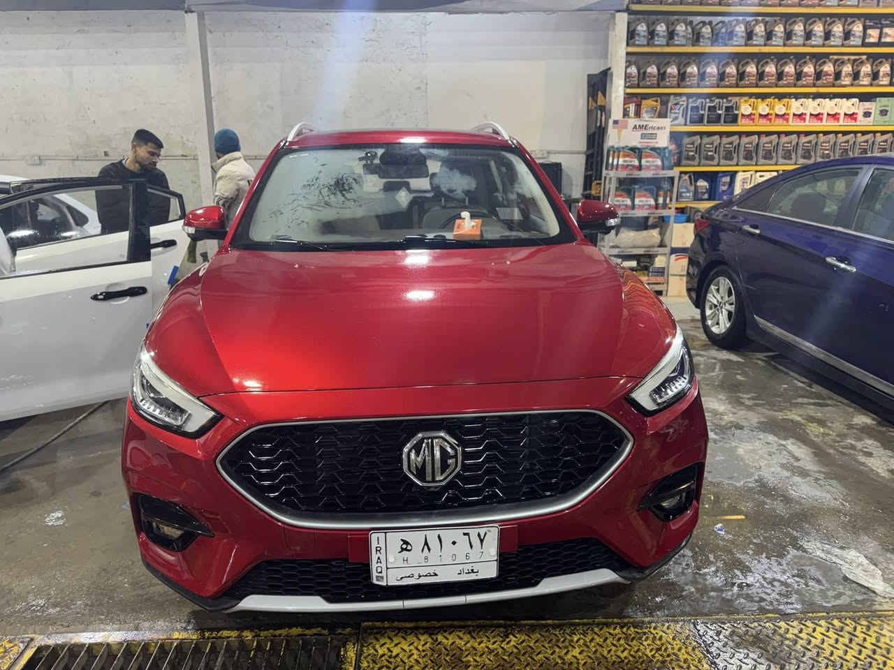 Mg zs 
موديل ٢٠٢١ اعلى فئه فول الفول اعلى شي 
بيهه هاي الطخطخات كلش خفيفه ماشيه ٥٠ الف 
عليهه غرامه ٤٠٠ الف و السنويه منتهيه صارلهه شهرين السيارة ب اسم اخويه 
للبيع ١٢٥ 
ملاحضة الغرامه و تجديد السنويه تنزل من سعر السيارة 
للاستفسار ***********
