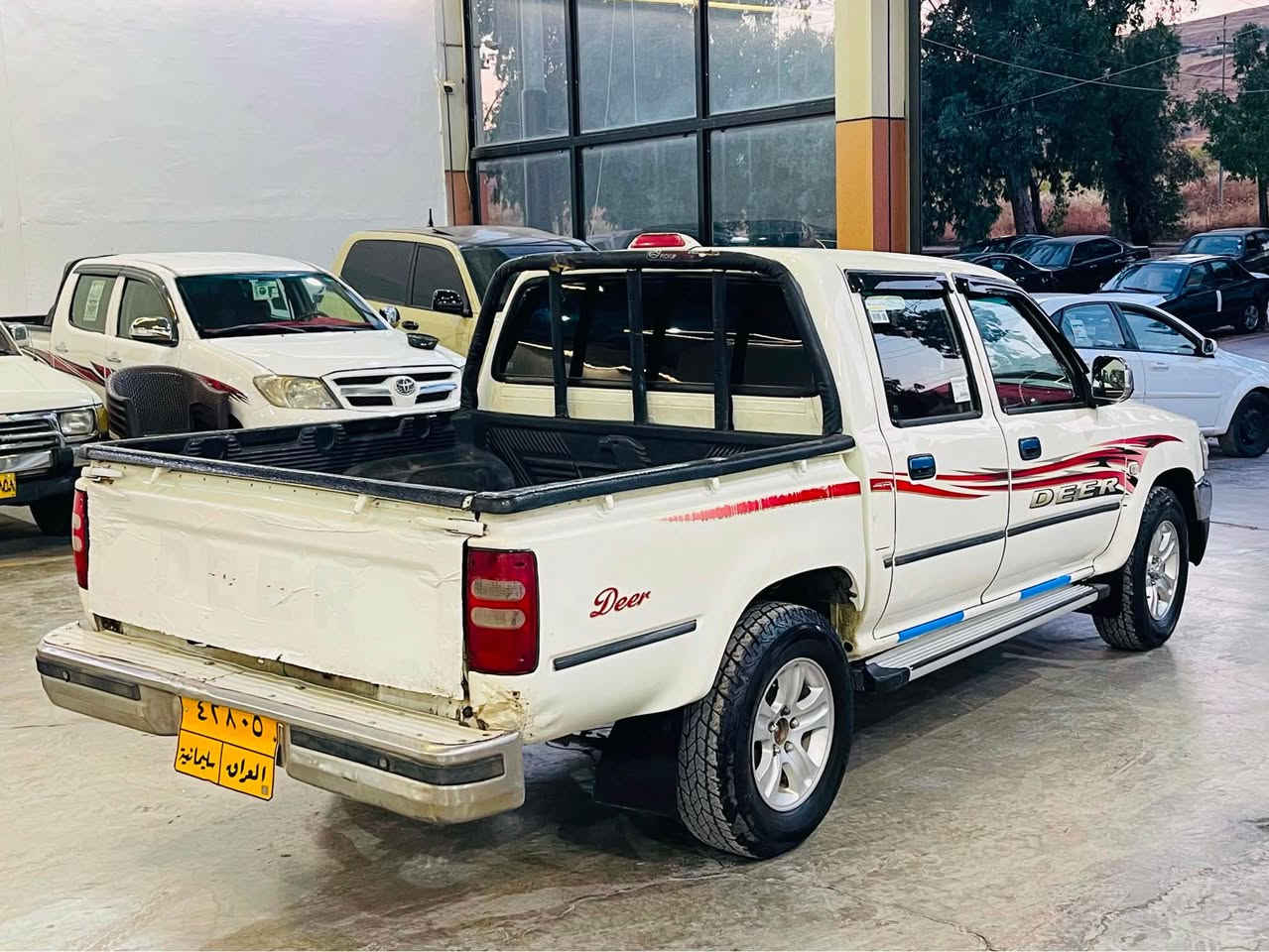 دێر  2010  بەشەرتی گێر ومەکینە و تەبریدو  ھەموگیانی  بەشەرتی  ھیچ لێدانی  نیە  یە ک پە لە سبوخی  ھە یە 
سەیارەکە زۆرجوانە مالی دۆستە  4تایەی نوییە
سنە وی 2025  بەسەرچوە 
سعری 67 وەرەقە کمێک  مجال
لەکۆ یە دادەنیشم 
***********
*********** كويسينجاك, أربيل
