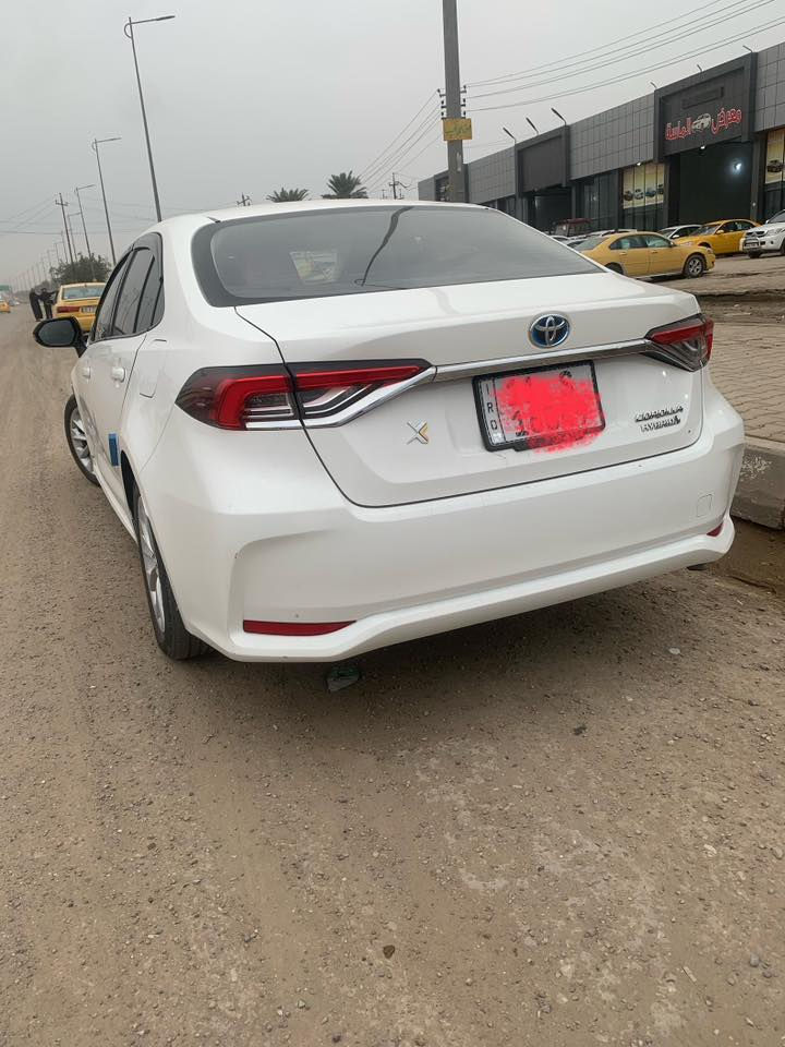 سلام عليكم من رخصه الادمن الطيب عندي كورلا هايبرد شكل الخليجي للمراوس فقط للمراوس 
موديل ٢٠٢٢  رقم بغداد بأسمي جاهزه ماشيه ٥٥ الف
بيها جاملغ وبنيد  مكاني بغداد 
***********  متواجد واتساب  او رصيد
