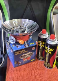 طباخ سفري • ٢ قناني غاز • توصيل