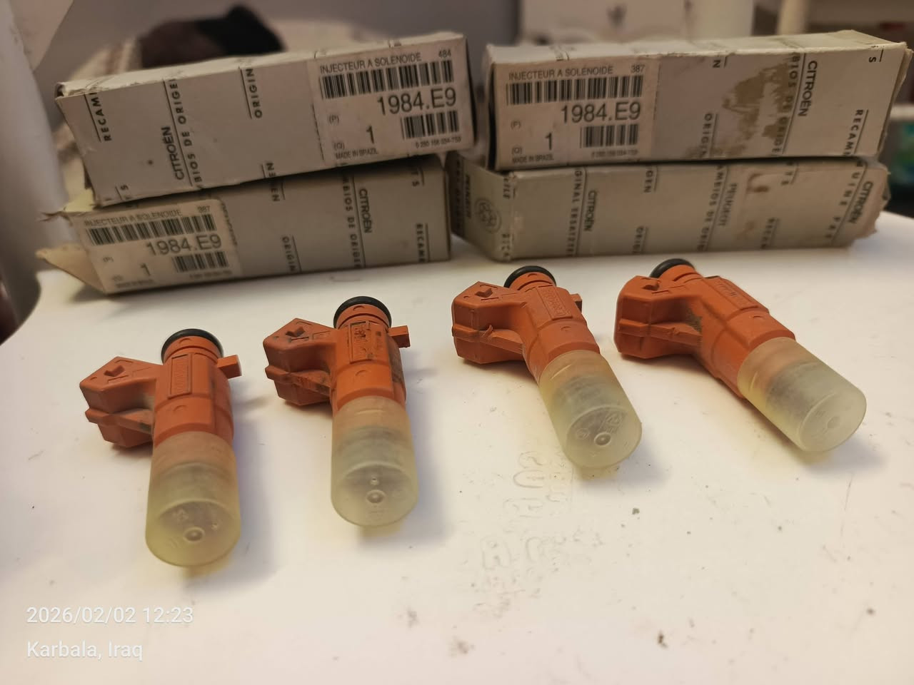 نوزلات 307 اصليات استخدام قليل جدا
السعر 35 الف
مكاني كربلاء 
***********
