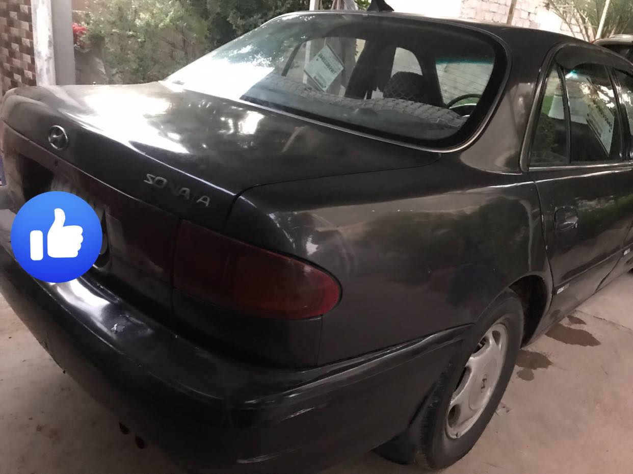 السلام عليكم سوناتا موديل 1994 رقم بغداد  كير اوتوماتيك السياره خير من الله  بيها طخ صغيره بل دعاميه   الكدام مثل ما موضح بل صوره  مكاني ديالى الخالص  رقمي ***********
