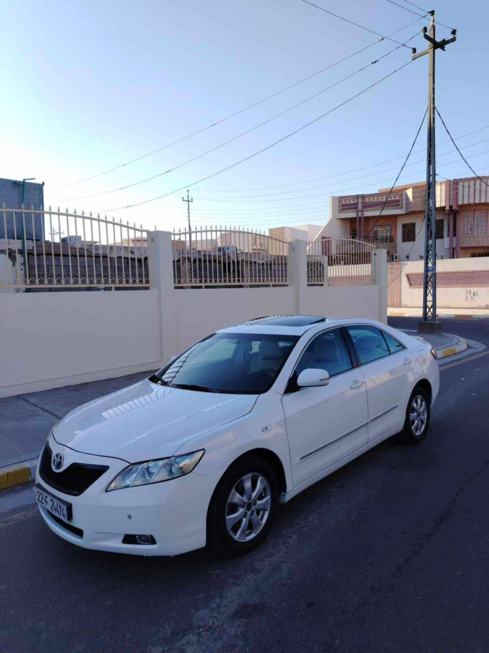 السلام عليكم ورحمه الله وبركاته
للبيع كامري 2009  خليجي GLX فول مواصفات رقم أربيل ماشيه 300ألف ضررها جاملغ خلفي صبع/صندوك مبدل مال شركه/ ربع البنيد صبغ /ربع الجاملغ لامامي صبغ/ السياره مسويله ادامه كامله متصرف عليه لو دينار.السعر112$وبيه مجال 
للتواصل ***********سيف
