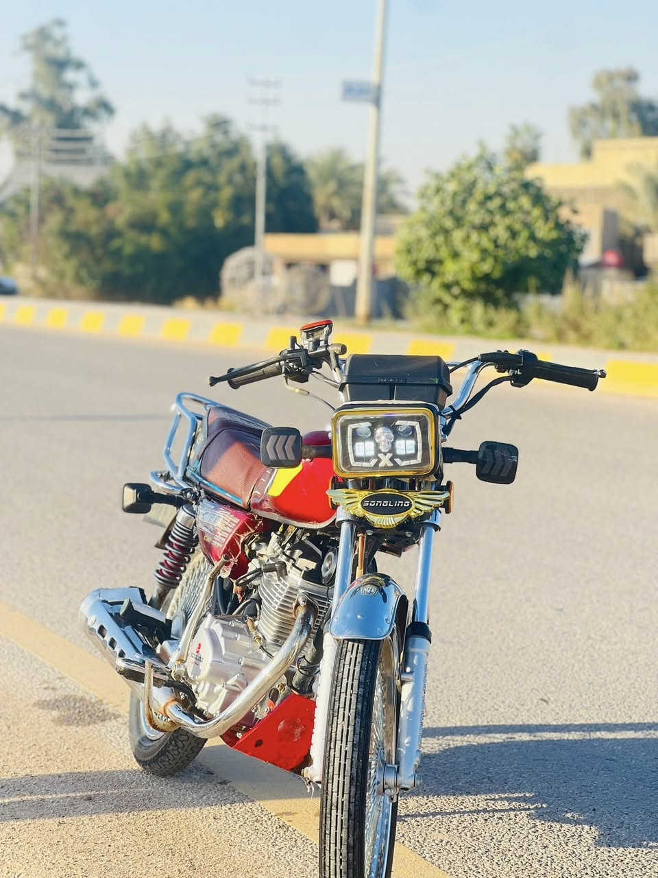 سلام عليكم دراجه تايكر للبيع 

موديل 2025
وراق صوليه 
كهربائيات شغاله 
هندر واحد تشتغل 
لاستفسار ***********
السعر 650
