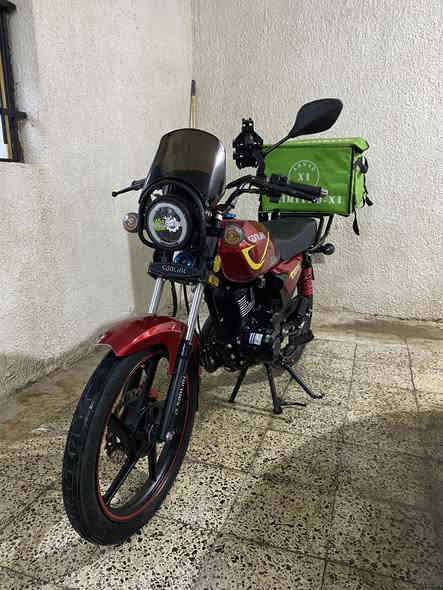 دراجة سولنك ماكس وان 200 سيسي الدراجة ثاني تبديلة دهن زيرو خير من الله الدراجة السعر 950وبيها مجال حك الجيه عنواني بغداد الدورة الميكانيك التواصل هذا الرقم ***********
