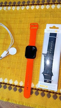 ساعة ابل جيل 9  حجم 45 ذاكرة 32  بطارية 🔋 96  نظافة 95✅  السعر 300الف ...