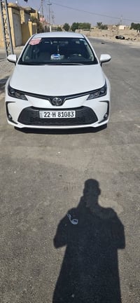 كورلا ٢٠٢٣ رقم أربيل بانزين  ماشيه ٤٥ ألف قابل للزيادة مكفوله ماعدا شخ...