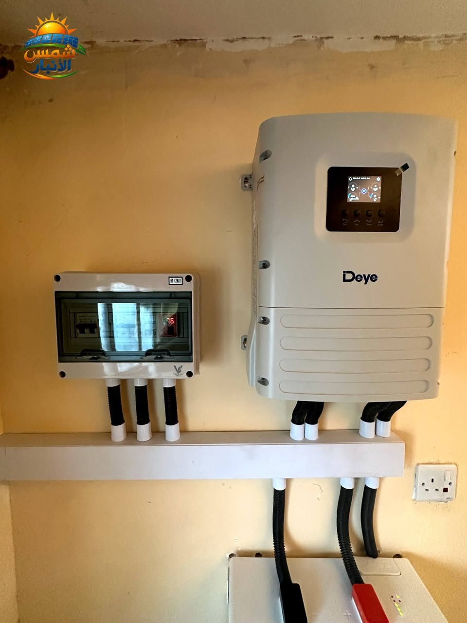بيتك يستاهل طاقة ما تخذله! ☀️🔋

​مو بس انفيرتر وألواح.. شمس الأنبار للطاقة الشمسية توفر لك "استقرار" ينهي معاناة انقطاع الكهرباء وتذبذبها.

​✅ نظام Deye العالمي: أداء عالي وهدوء تام.
✅ تأسيس هندسي: ترتيب يضمن لك أمان المنظومة لسنوات
.
​لا تنتظر الصيف يغلبك، استثمر براحة بالك اليوم! ⚡

​📩 راسلنا الآن.. استشارتنا مجانية.
متوفر نقد وأقساط ..
للإستفسار  اتصل على ..
📳***********
📳***********
@أبرز المعجبين ​#شمس_الأنبار #طاقة_شمسية #العراق #استقرار #Deye
