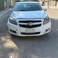 ماليبو موديل 2013 بيه صبغ جاملغ الخلفي وجاملغ امامي رقم بغداد  السعر 7...