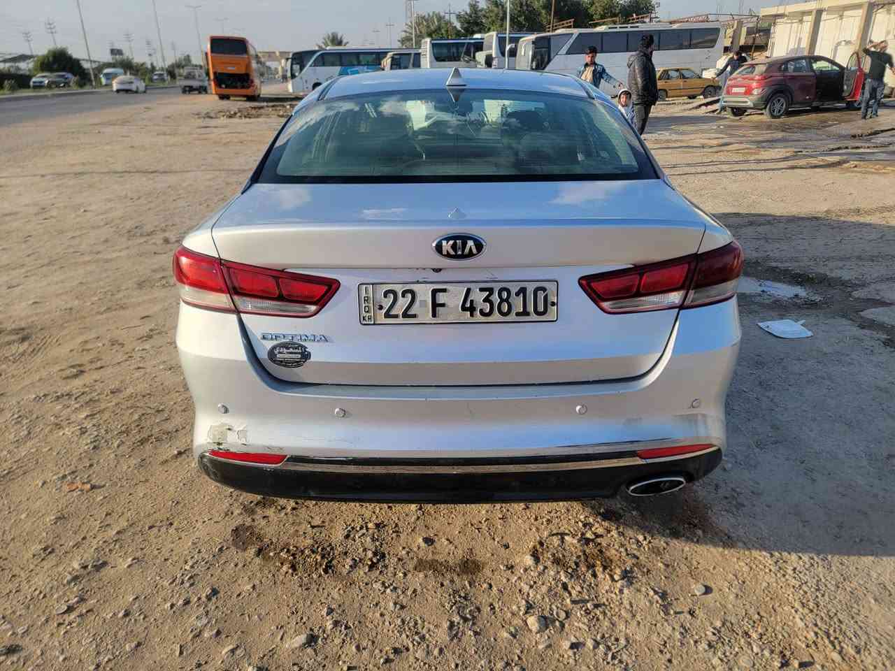 ‏‪0774 231 1303‬‏
اوبتما 2017 بيه جاملغ وبنيد بدون اي دواخل سياره جديده لوك مال جناي بسمي تحويل وكاله اني حاظر 
السعر 116
