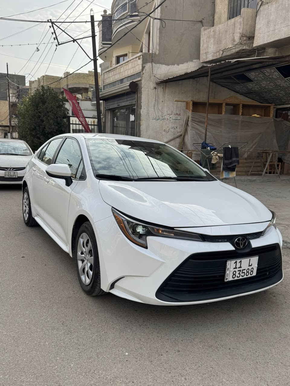 السلام عليكم تيوتا كورلا بانزين للبيع
موديل 2024 

المواصفات le 

تحكم ستيرن جهتين 

هاند برك بصمة 

اوتو هولد 

شاشة كار بلي

بلوتوث شاشة 

كاميرا خلفية

رادات امامية خلفية وجانبية

الحادث كلش بسيط فقط شوية بلباب

السيارة وارد امريكي 

دخول جديد ومرقم جديد  باسمي

ماشية 1800

صور الحادث مرفق مع رقم الشاصي

***********

العنوان بغداد الدورة
