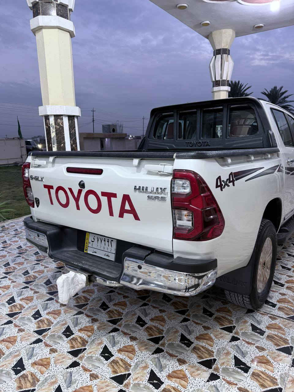 السلام عليكم

هايلوكس 2022 فورويل عاليه 
سعودي 
أوتوماتيك 
بصمه 
ويل كروم 
فول مواصفات 1/1
 تبريد كشنات 
مانع انزلاق  
رقم بغداد 
تخم تاير اصلي 
حساسات اماميه خلفية 
شركة عبداللطيف جميل 
سنويه مجدده مشروع وطني

سياره مكفولة كفالة عامة 

السعر 310 وبيها مجال
 استفسار اللاتصال على الرقم 
ومراوس حسب القناعه
***********
مكان سياره بغداد جسر ديالى
