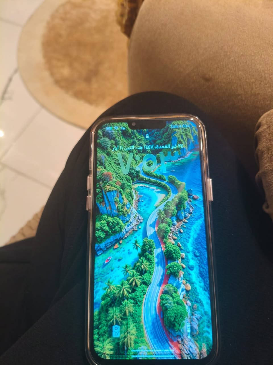سلام عليكم آيفون 13 برو ماكس مبدل بطاريه وبي رجهه وغواش بل شاشه يم الفلاش مبينه بل صوره بس ما مأثره عل لمس ول كأمره سيلفي متشتغل سعر 350 مكاني بغداد العطيفيه ***********
