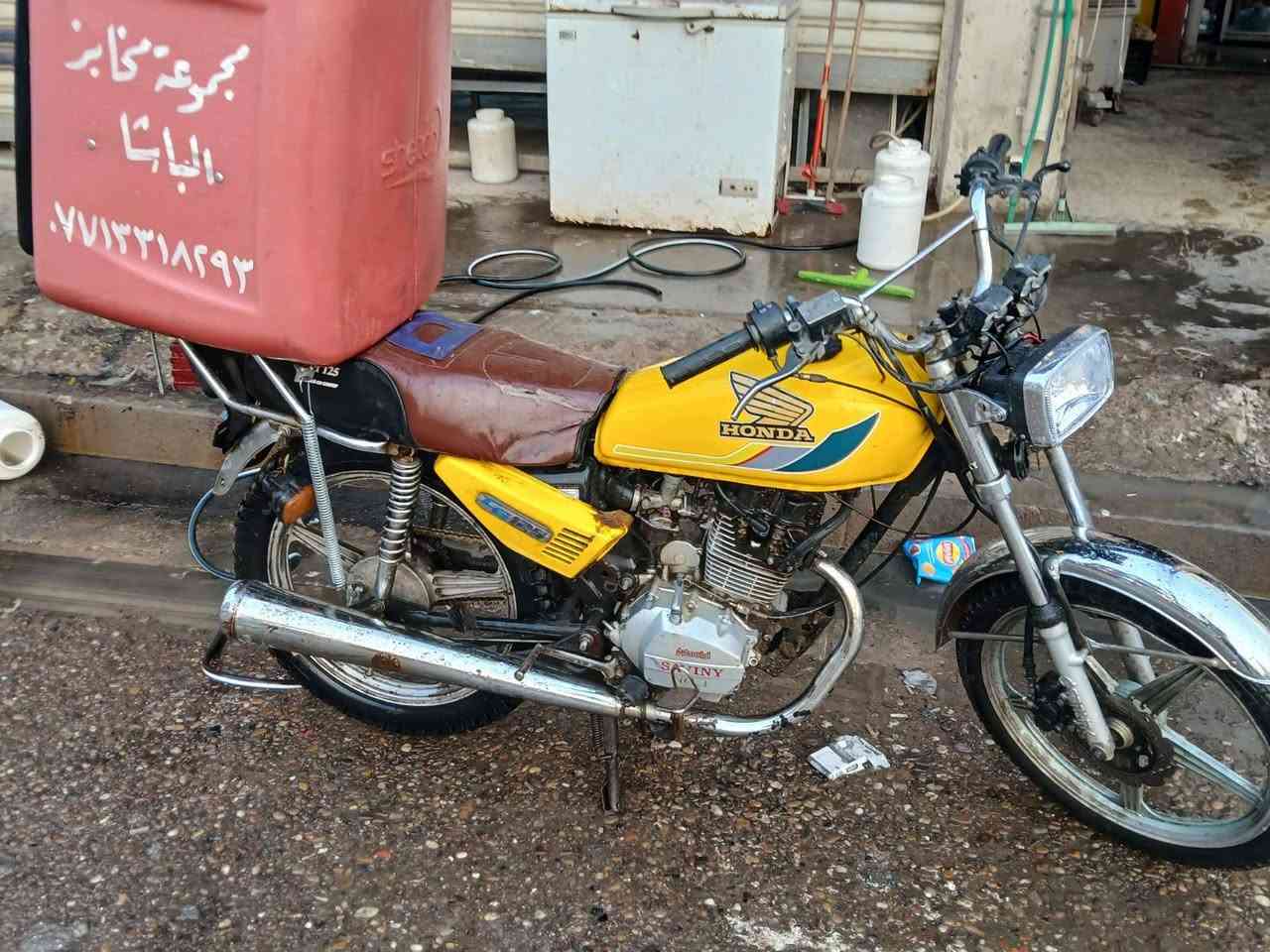 دراجه ايرانيه 5كير نضيفه 350الف بيه مجال رقم ***********. 
***********
