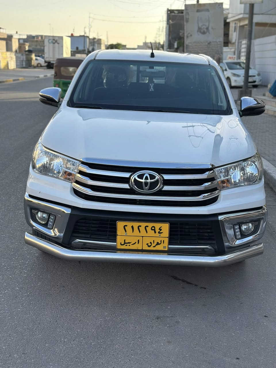 سلام عليكم تيوتا هايلوكس 2021ساز فول مواصفات مكفوله من كلشي ما عدى بارد بل دوسه الجوه باب الخلفي جه السائق و بارد بل جاملغ المامي جه الايمن يكون كما محدد في الصوره السعر 268 للتصال ***********
***********
