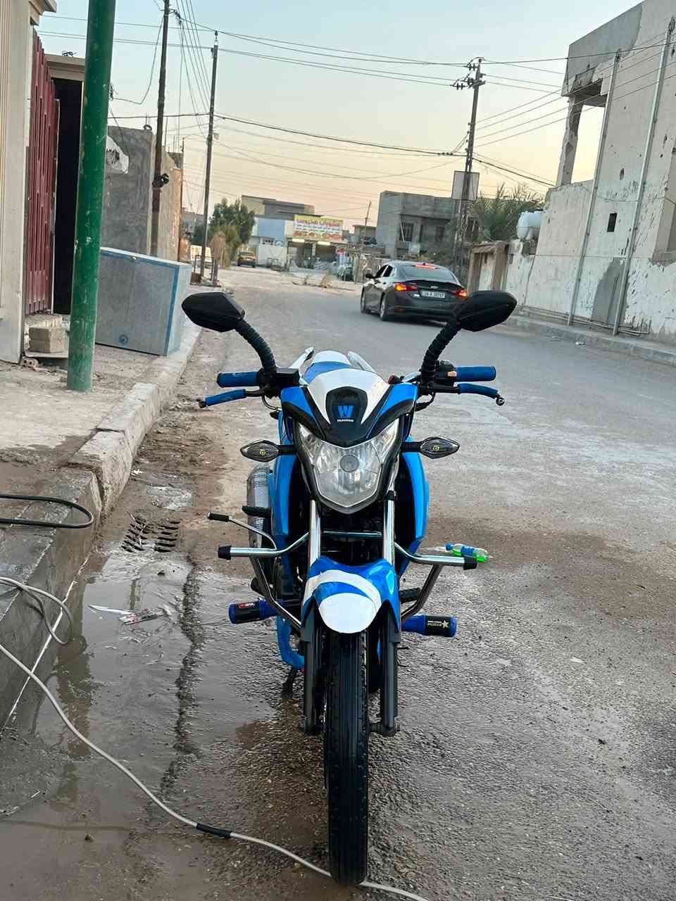 سلام عليكم  دراجه نوع هاوجي
موديل 2020 محرك اسود 150Cc 
دراجه مرقمه اراقام انكليزيه 
الدراجه نضيفه سعرها 14ورقه ونص وبيها مجال
للتواصل واتساب أو خاص ***********
