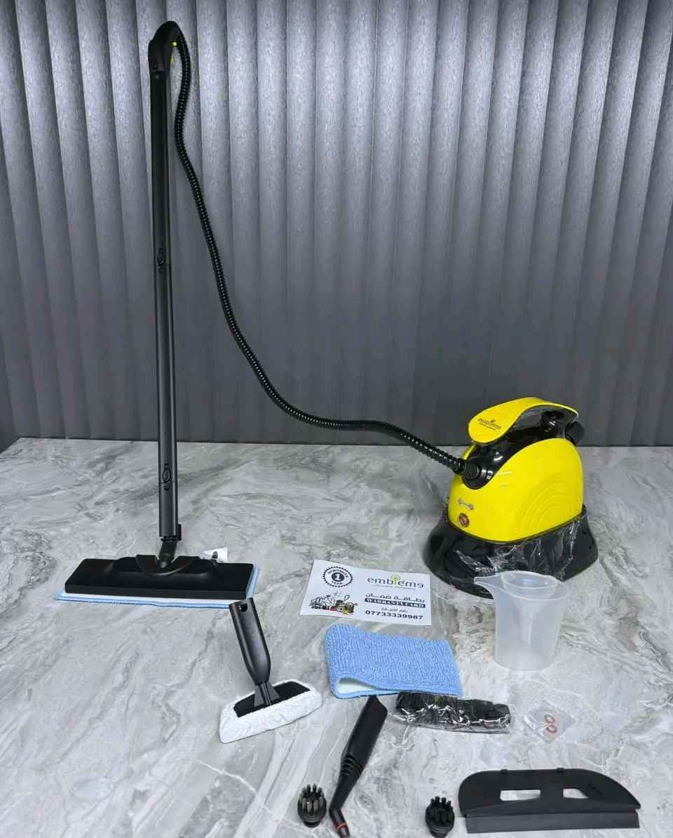 منظفة بخارية كبيرة من امبليوم
توفر تنظيف عميق مع نفث بخار قوي, تنظف وتطهر وتزيل الشحوم بدون مواد كيميائية أو منظفات
مناسبة لأنابيب المياه والمرايا والبلاط و لجميع الأسطح المقاومة للبخار: الزجاج ، السيراميك ، الحجر ، المعدن ، المينا...الخ
ايضاً مناسبة للمفروشات و المنسوجات
تنظف حتى المناطق التي يصعب الوصول إليها 
7 قطع مختلفة الاستخدام تسهل عملية التنظيف
طول السلك الكهربائي: 3 متر
أبعاد الجهاز: الارتفاع 32  الطول 26 سم
يتوفر خدمة توصيل لجميع المحافظات بغداد, العراق


**إذا كنت صاحب هذا الإعلان وتريد حذفه لأي سبب، رجاءا أرسل رسالة إلى الدعم الفني**