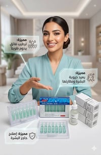 هيالورونيك أسيد • ترطيب فائق • نضارة