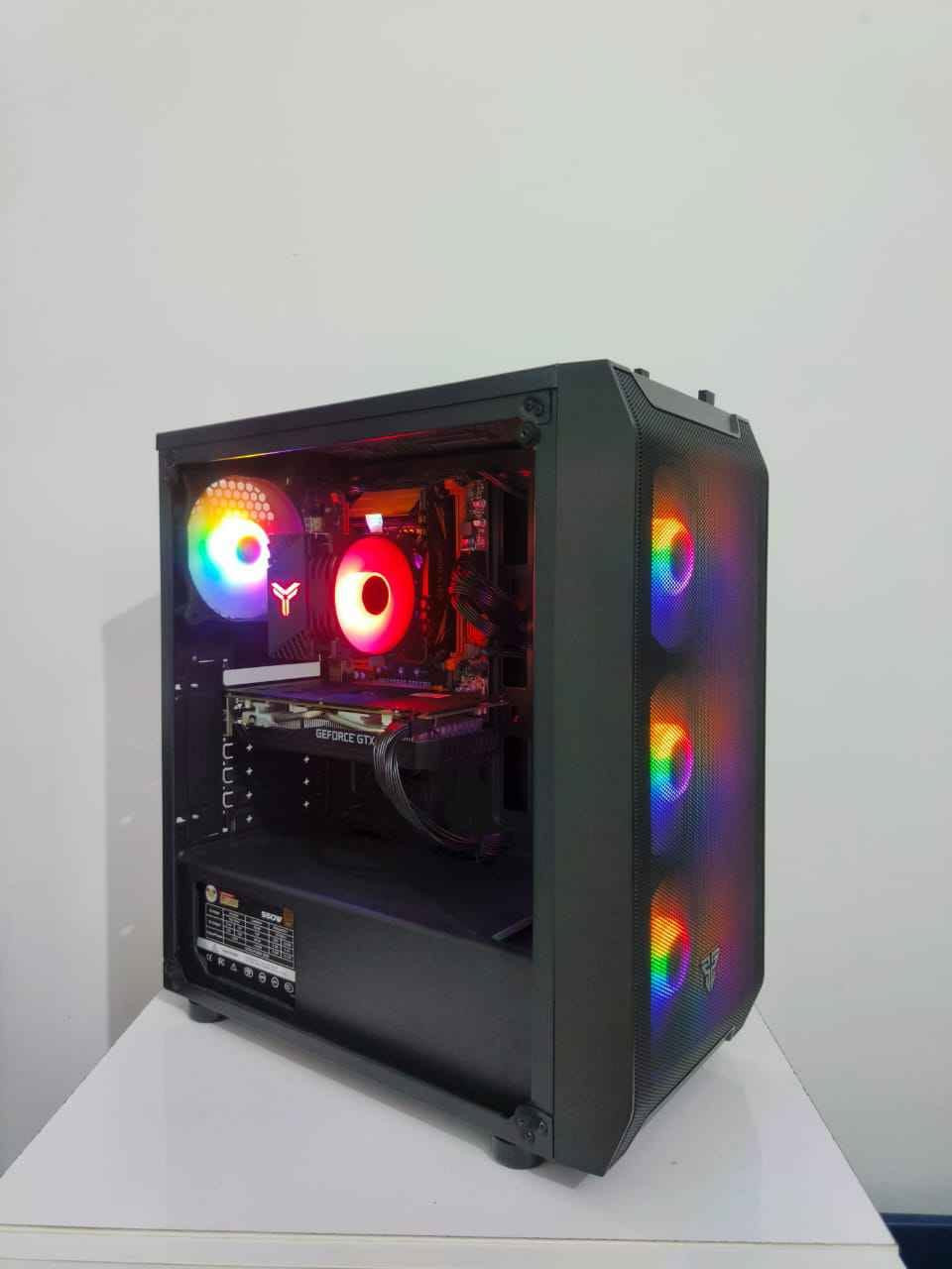 موصفات 
Xeon E5-2670v3 
16gb ram
X99
500gb ssd
550w bronze psu 
Gtx 1660 super
Wifi
Power cable

ضمان سبوع فحص وا تجربه 
متوفر توصيل جميع محافظات العراق 
تواصل *********** كربلاء, العراق

