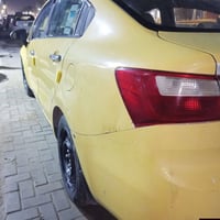 كيا ريو خليجي محرك دوش 1600 تبريد شغال  كير و محرك جدد حاويه بدون تباد...