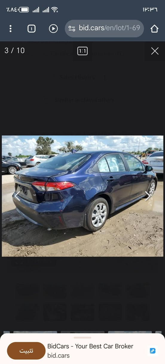 السلام عليكم ( مكلف بالنشر)
كورلا 2022 وارد امريكي LE
اني مستوردها ع ايدي 
مكينة 1800 cc
داخل لونين
شاشه وتحكمات
مواصفات LE معروفة
حادثها موضح بالصور تبديل بابين اصلي ومصبوغات وصبغ تكمه وسطيه
ماشية حاليه 45 الف ميل حقيقي
رقم بغداد تحويل ثاني يوم
السعر : 148 وبيها مجال قليل 
***********
