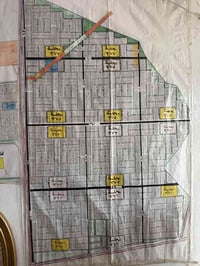 مكتب احمد الدلفي مستعدين لشراء الأراضي والبيع خلف البزل الثعالبة مقاطع...