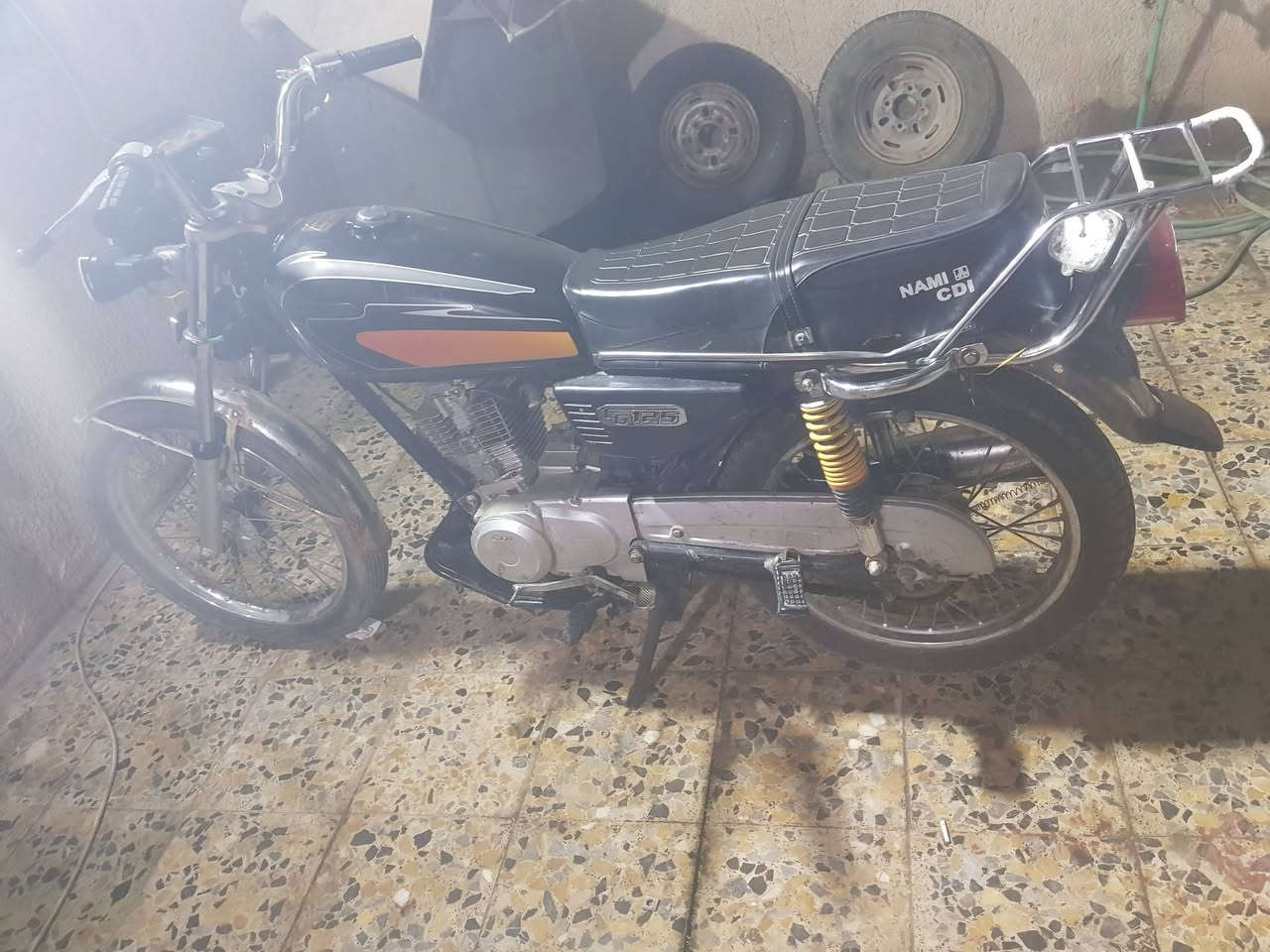 سلام عليكم دراجه نامه سكنر موديل 2023دراجه جديده شغل وطلع محرك نضيف بيه شلعه حلوه
هاذ رقمي ***********
