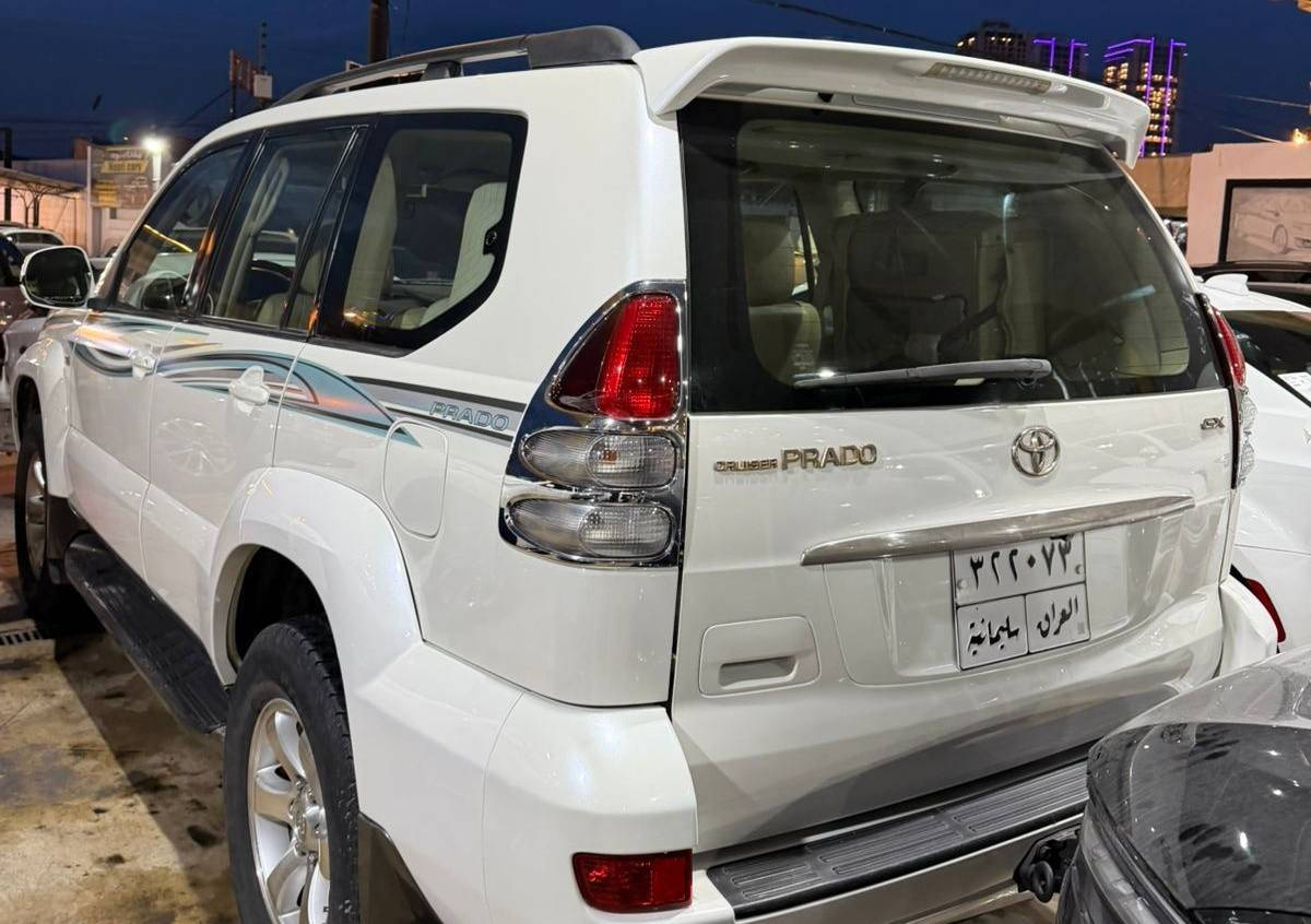 تويوتا برادو موديل 2009 يد واحدة فقط ماشي 104,000 كم السيارة نظيفة جدًا – جديد جديد
د قطعة واحدة مصبوغة بدون دواخل السيارة على الفحص والشرط

🟪 السعر  :: الطلب في التعليقات ويوصلك مباشرة ✍️ 📩

المواصفات:
دبل (دفع رباعي)
كير أوتوماتيك
مكيف شغال 
مرايا كهرباء
نظام ABS
كروز كنترول
استعمال شخصي

رقم صاحب السيارة 
***********
