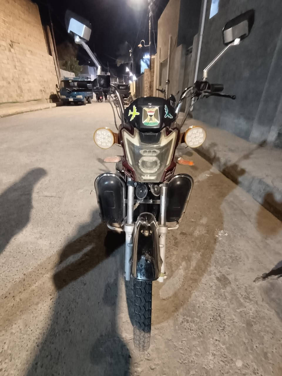 سلام عليكم موطور هارلي البيع بطاريات علا فحص موديل 22سعر 400وبي مجال ***********
