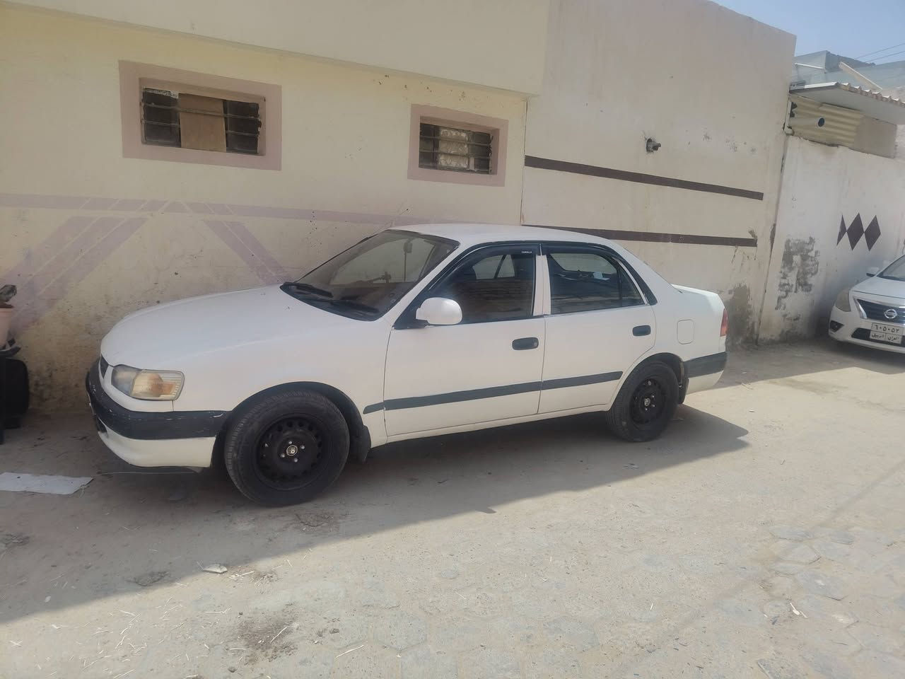 كورلا ٩٤ مشروع وطني ل٣٠ تحويل مباشر كير ( فقط چبنة الگير تتبدل)محرك صدر خير من الله سياره جاهزه مصبوغه جماليه ٣٦$  *********** مكان السيارة النجف  رقمه بغداد
