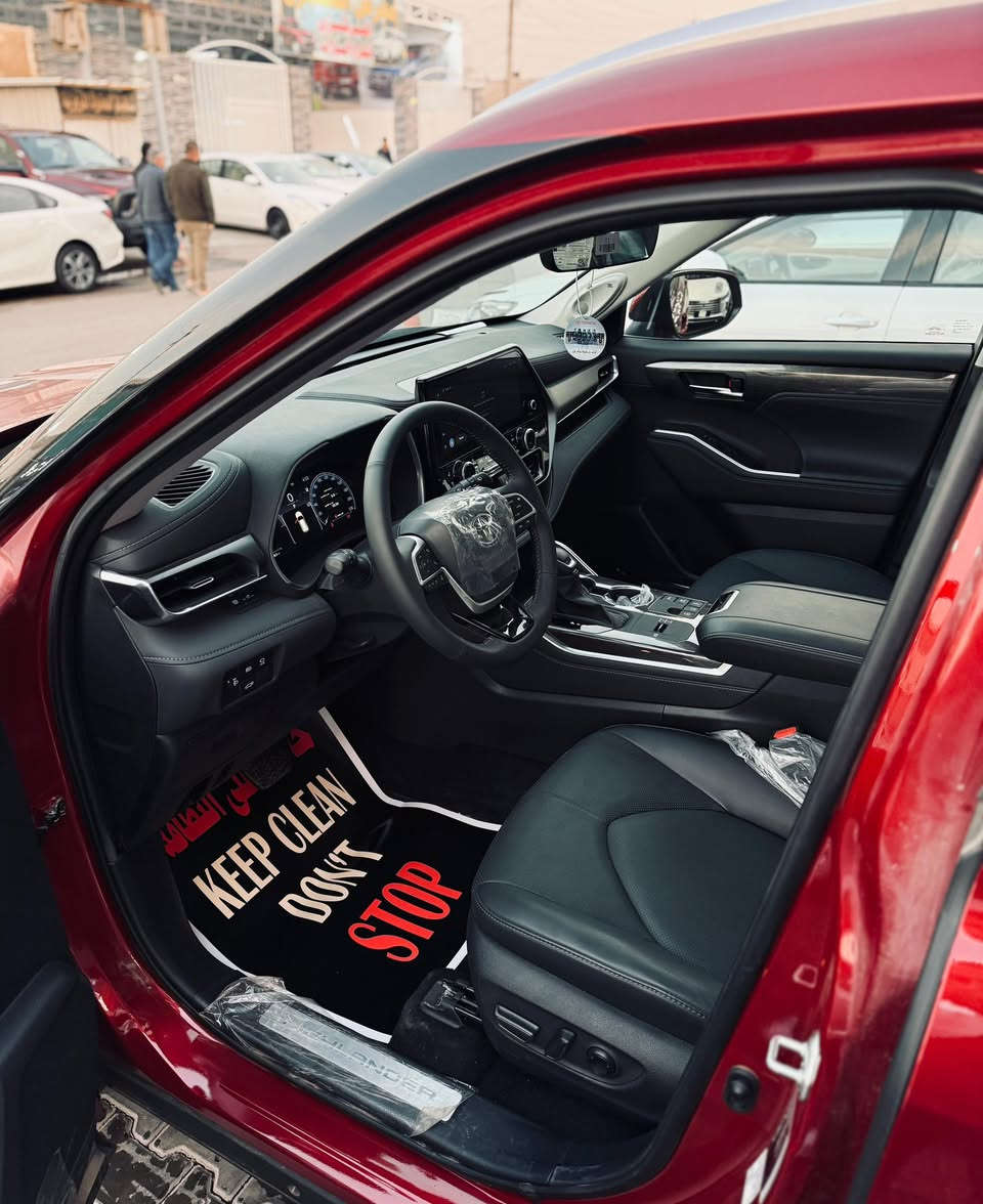 تويوتا هايلاندر لمتد خليجي 🚗
2024 زيرو 🔝
سعودي  ( عبد اللطيف جميل )
_________________________________
مواصفات فول اعلى شي بلهايلاندر الخليجي
_________________________________
محرك 2500 هايبرد 
فور ويل AWD
رادار امامي + خلفي + جوانب /  ومانع تصادم
4 كاميرات 360 درجه / داتا شو  
جلد اصلي لون اسود + صاج ملكي + تبريد مقاعد
مقاعد فول كهرباء 2 للسائق والراكب  
شاشة جبيرة وكيجات الكترونية + دمام خلفي 
ويل حجم 20 كروم 
سقف بانوراما
صندوك كهرباء 
كيجات ديجيتل 
بردات ابواب
انظمه قيادة متعدده
وباقي المواصفات معروفه
_________________________________
السعر 
65.000.000 دع

📍 الموقع : بغداد - معارض البياع - الشارع الرئيسي

⏰ اوقات الدوام جميع ايام الاسبوع 
من الـ 10 صباحاً الى الـ 9:30 مساءً  

📞 للتواصل : 
***********/ ***********
*********** / ***********
