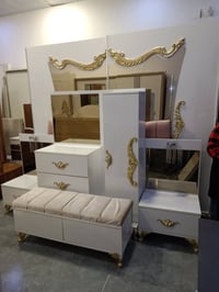 غرفه نوم 6 قطع للبيع مع شد ونقل ودوشك سعر 450 للتواصل 07517122334