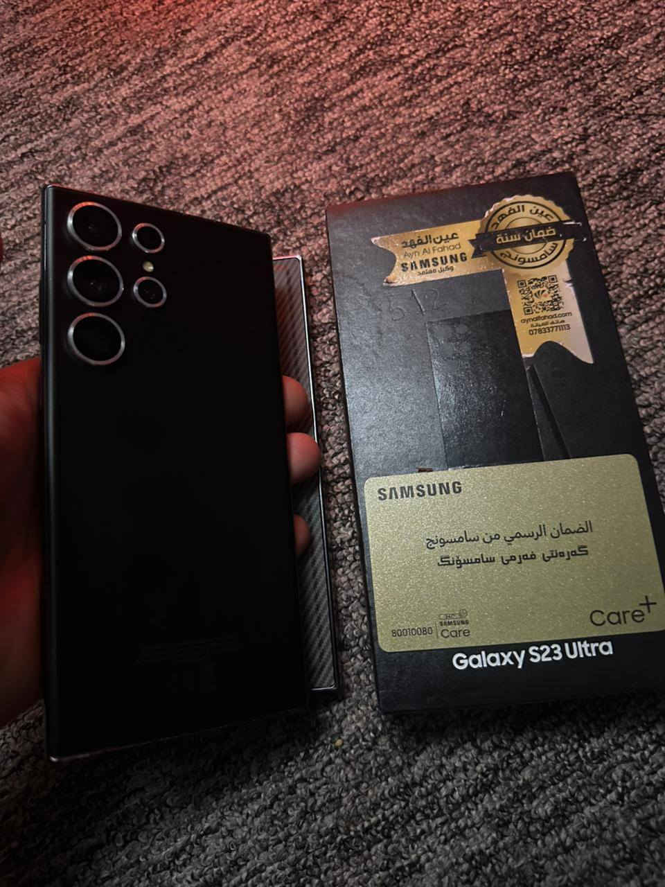 السلام عليكم اس23الترا شرق اوسط خطين ذاكرة 512 السعر 
675وبي مجال بسيط حك الجيه 

مكاني بغداد
***********
