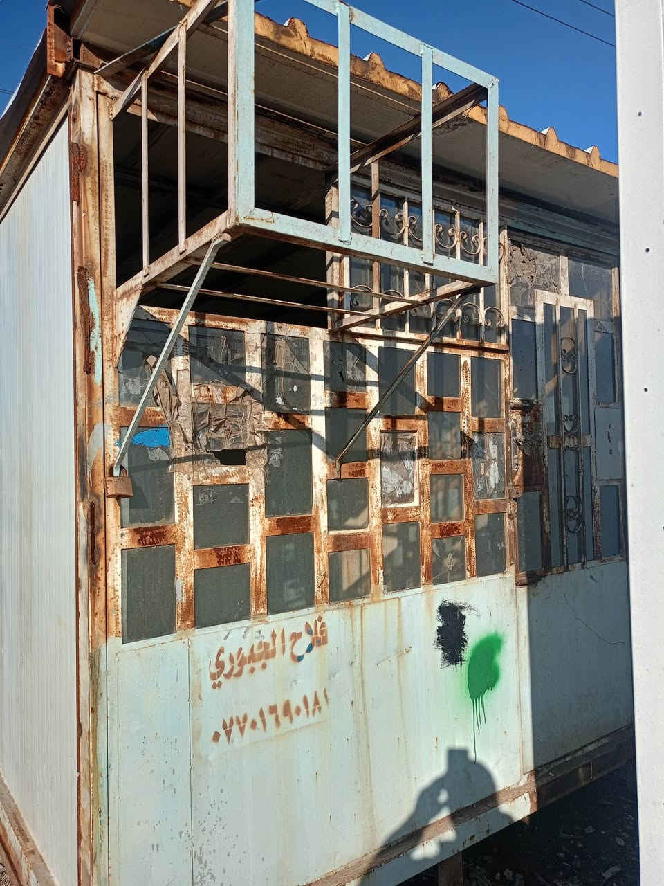 كرفانات للبيع أنواع. القياسات مختلفه  مكاني موصل صناعه وادي عكاب
***********
